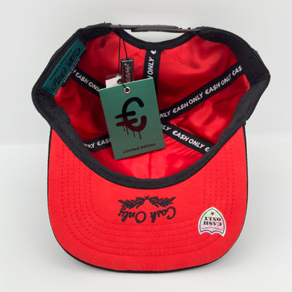Special Edition Black/Red LA Flat Cap