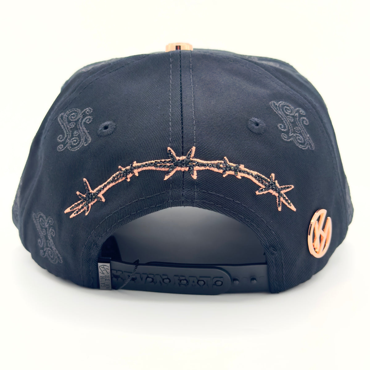 Black/Camo Diamonded B Cap