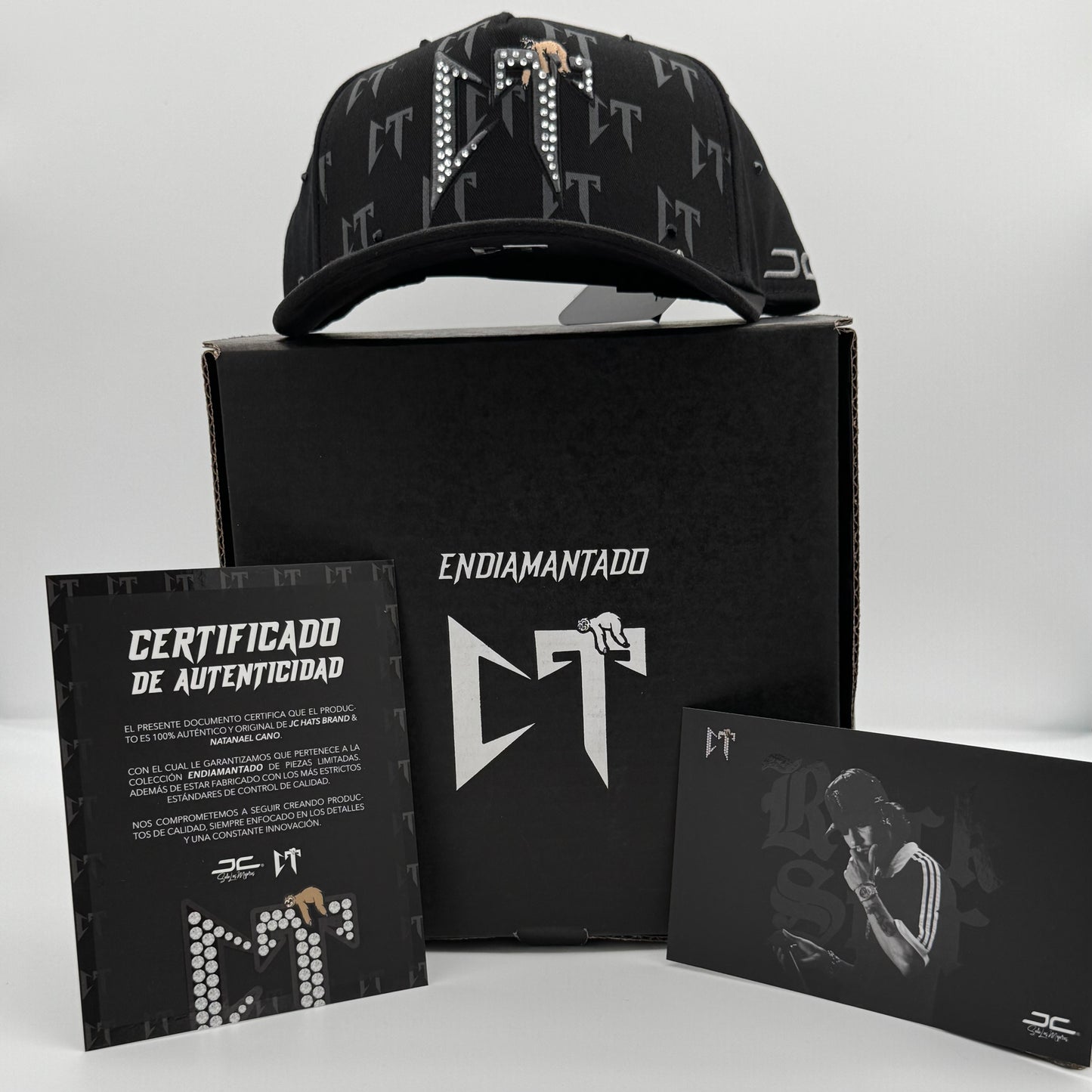 [Clearance2] CT Endiamantado Semi-Curved Luxury Cap FULL SET