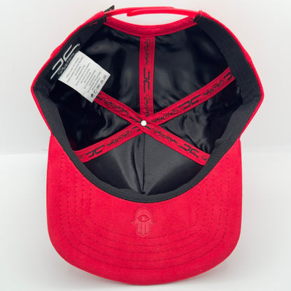 Red Cash Money Flat Cap