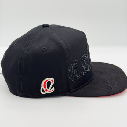 Special Edition Black/Red LA Flat Cap