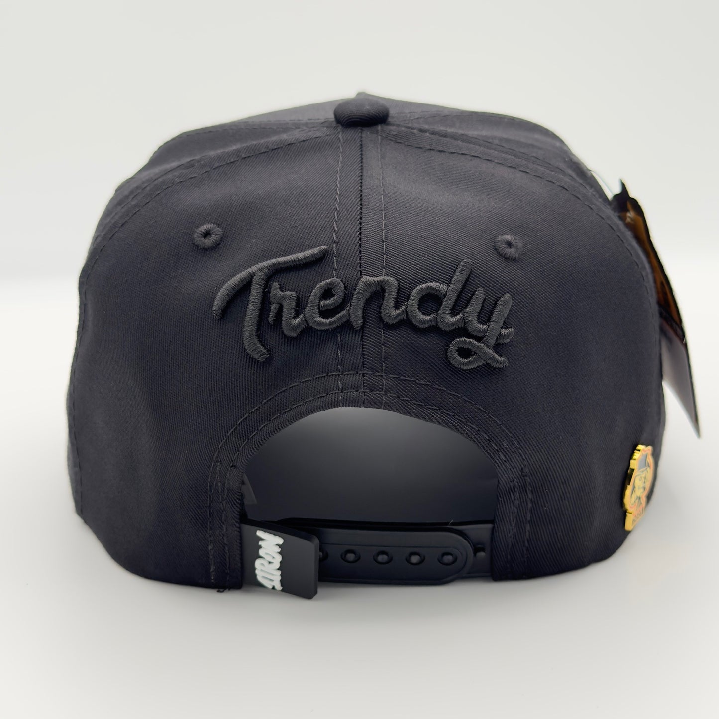 Luxury Lucky Black Clover Curved Cap