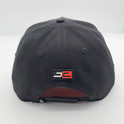 Black/Orange Rockstar Cap