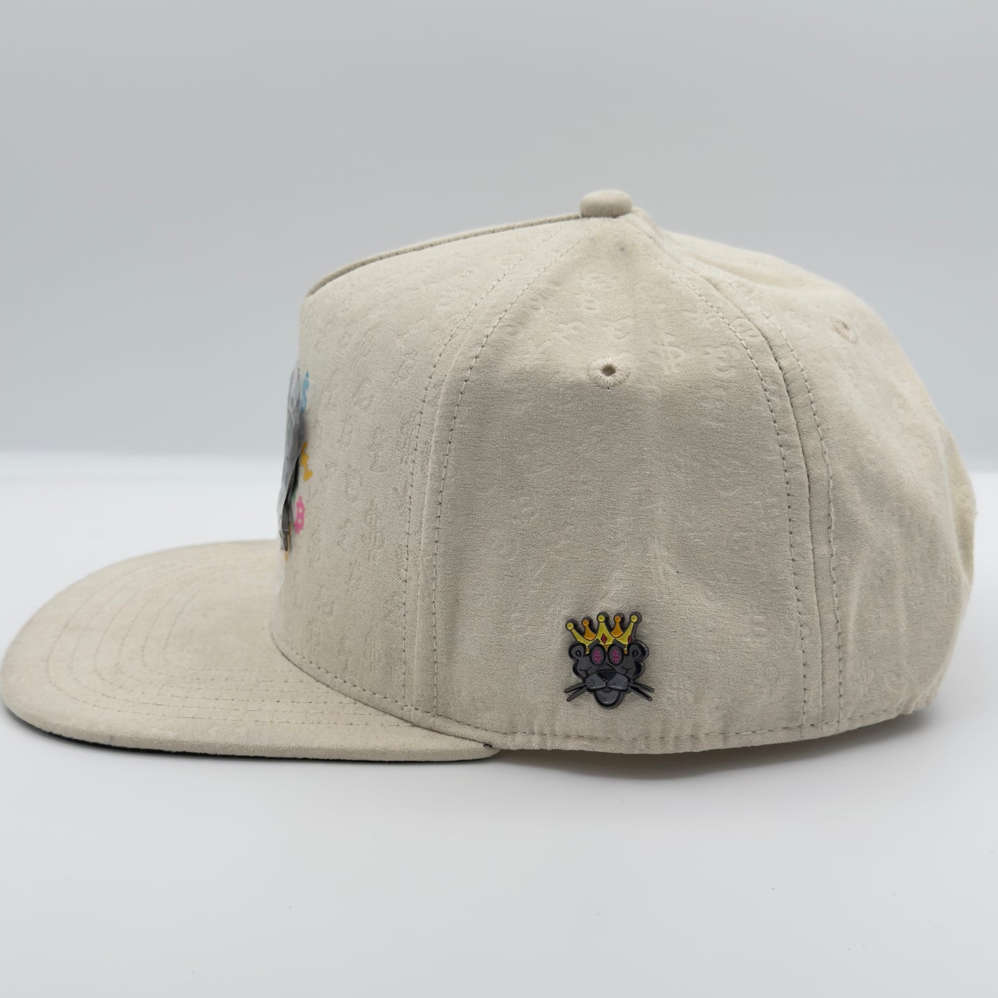 [CLEARANCE] White Panther Flat Cap