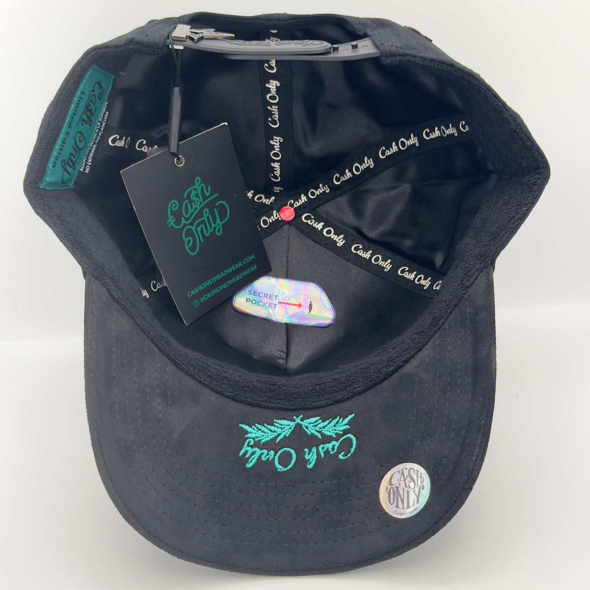 Black LA Felix the Cat Semi-Curved Cap