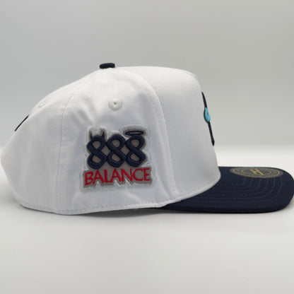 White LA Balance Cap