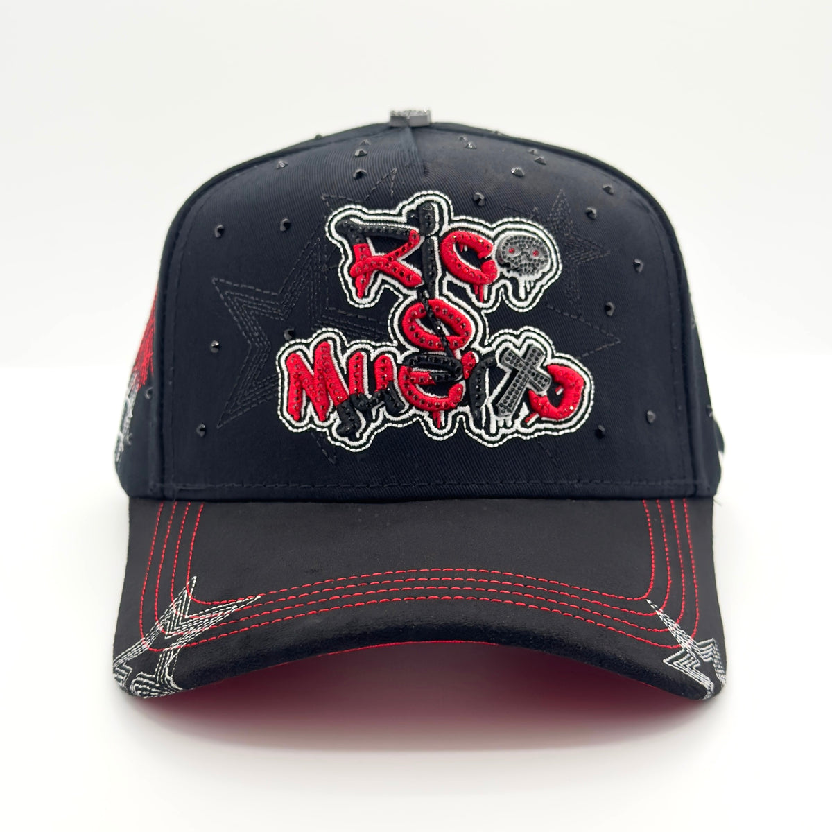 Rico o Muerto Diamonded Black Cap