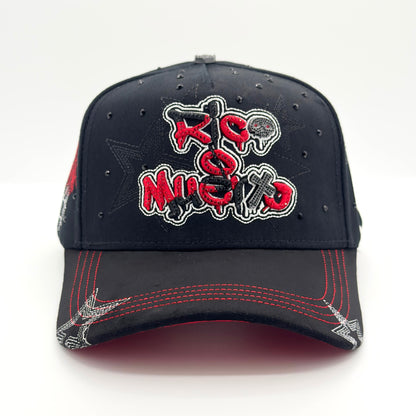 Rico o Muerto Diamonded Black Cap