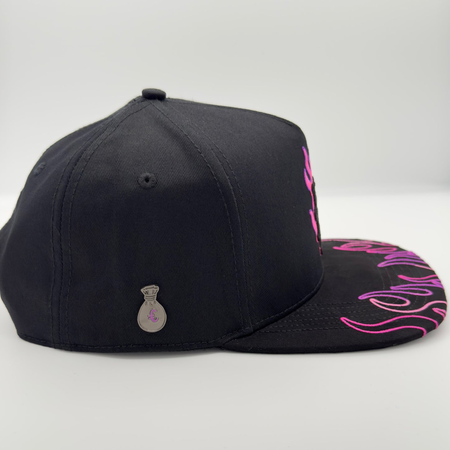 Special Edition NY In Flames Purple Flat Cap