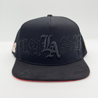 Special Edition Black/Red LA Flat Cap
