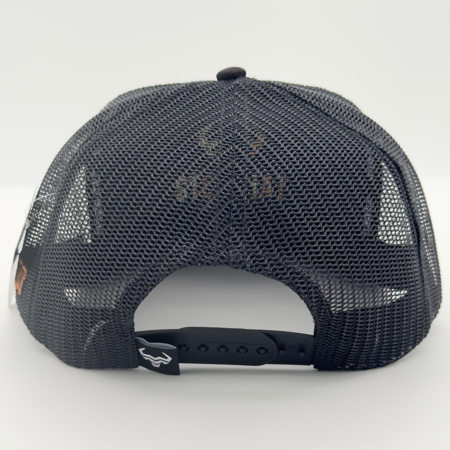 Western Style Steer Mesh Flat Cap