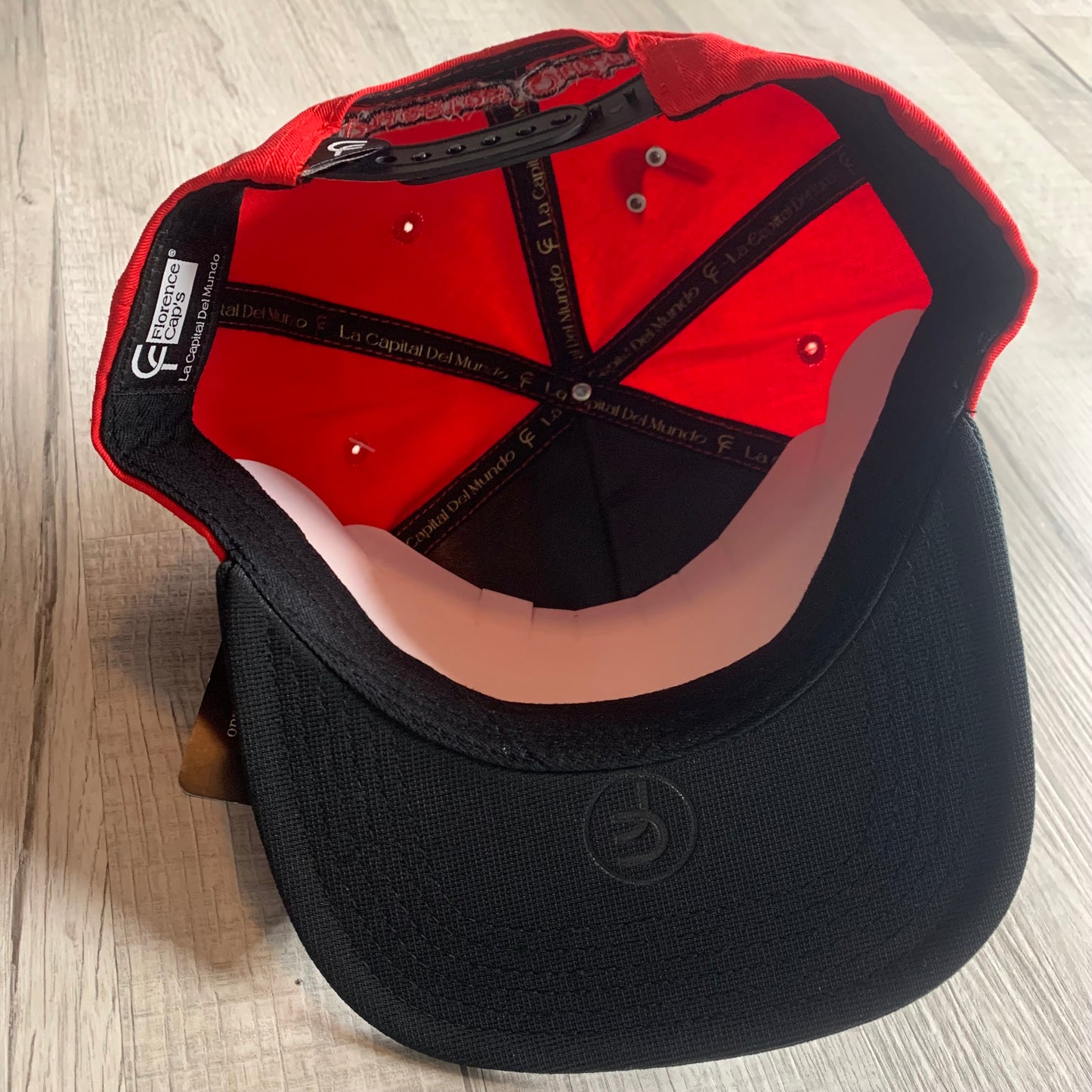 Red Golden Rooster Cap