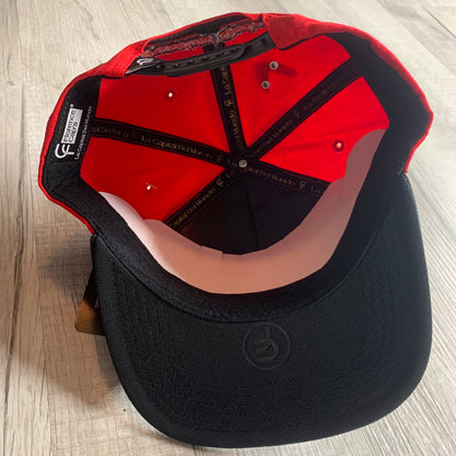 Red Golden Rooster Cap