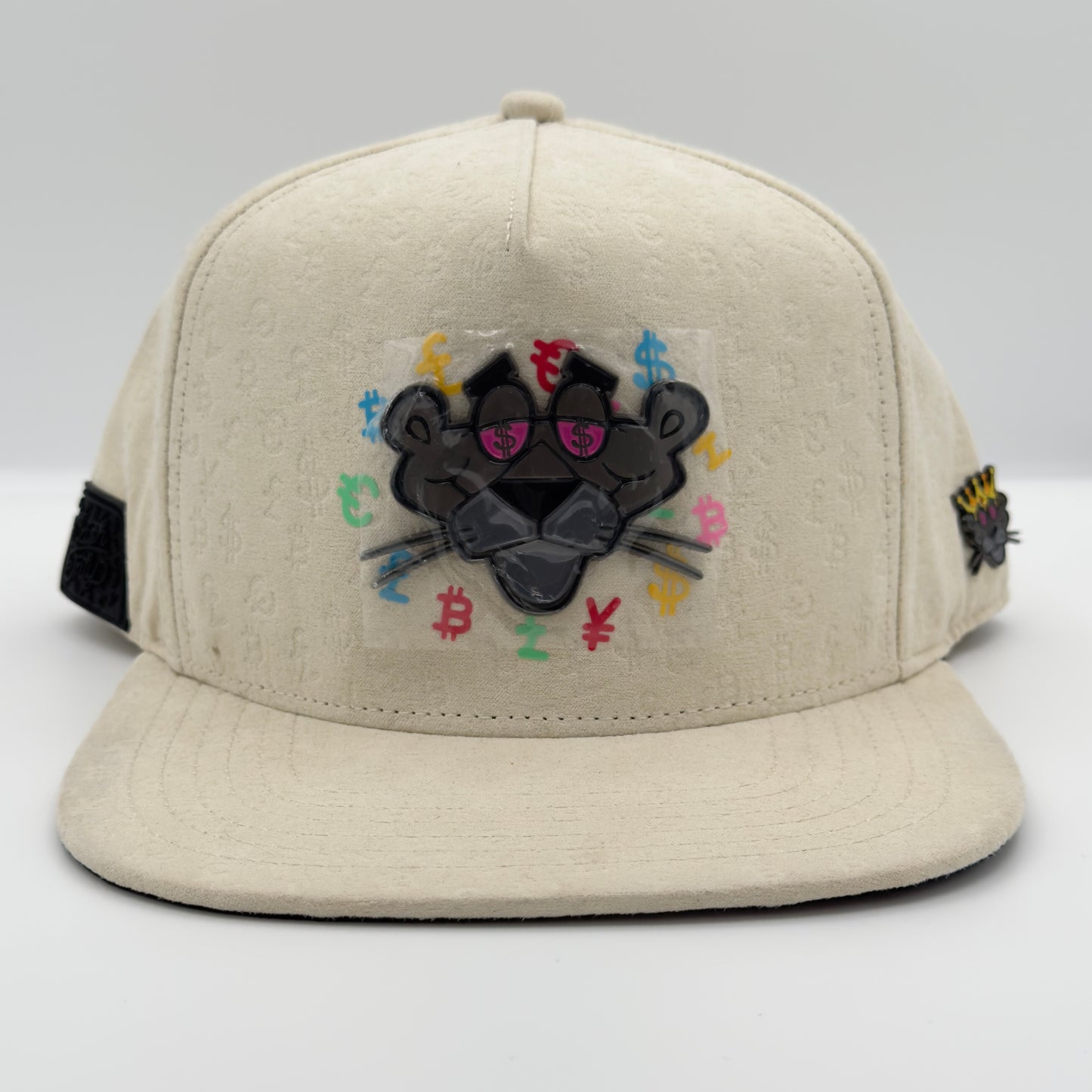 [CLEARANCE] White Panther Flat Cap