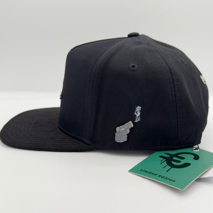 Black LA Guns Flat Cap