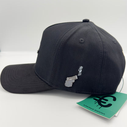 Black LA Guns Curved Cap