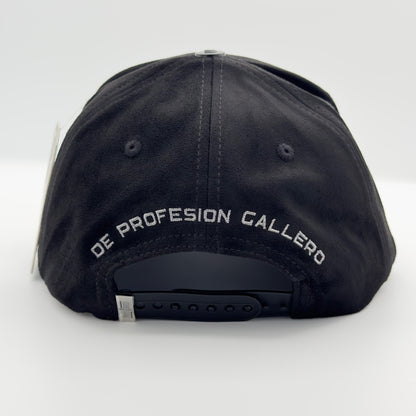 White Diamond Edition Silver Rooster Curved Cap