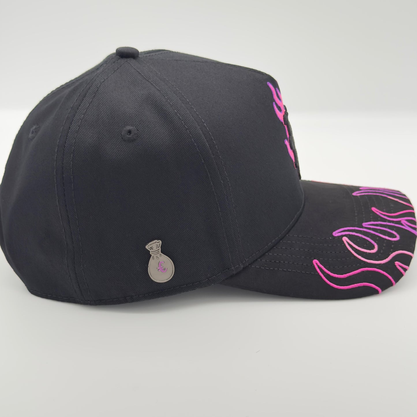 Special Edition NY In Flames Purple Curved Cap