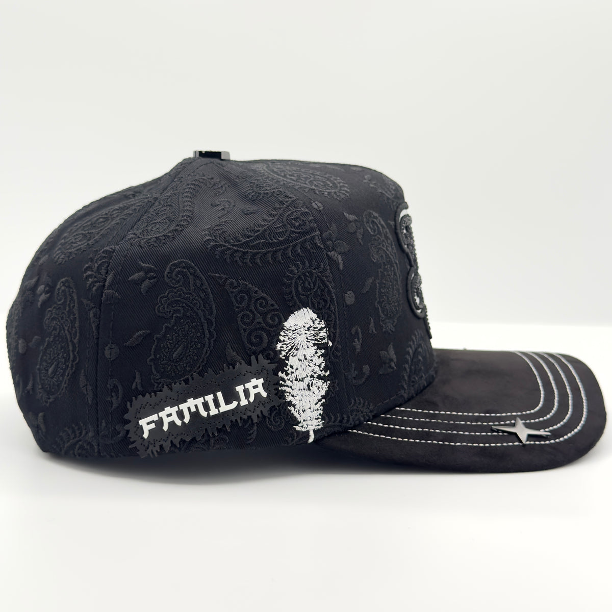 Black/White LA “Familia” Cap