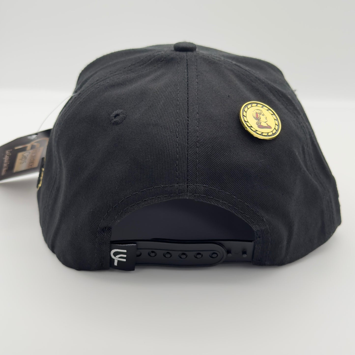 [CLEARANCE] Black Two of Golds Cap