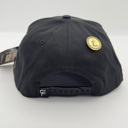 [CLEARANCE] Black Two of Golds Cap