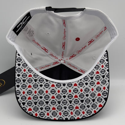 [CLEARANCE] White Ace of Spades Flat Cap