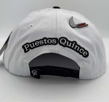 White Golden Rooster Cap