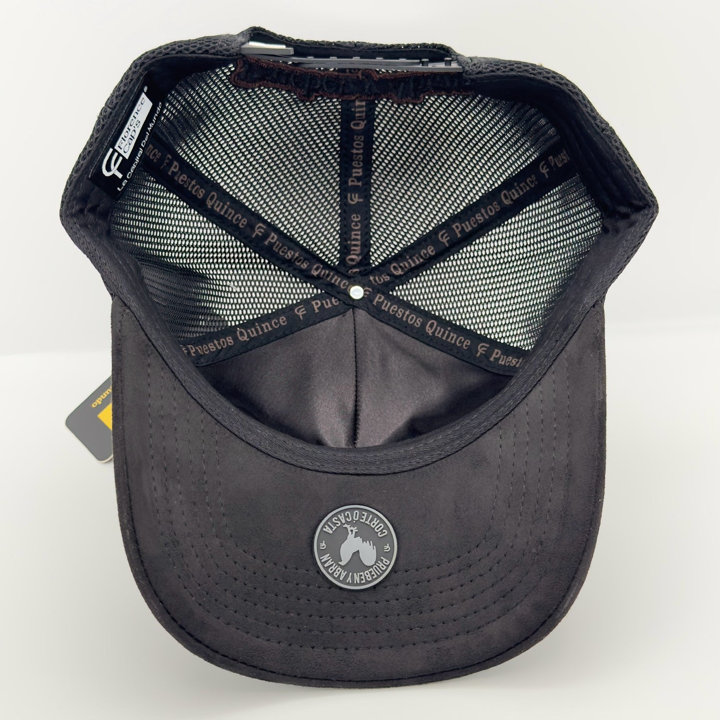 Brown Golden Rooster Mesh Cap