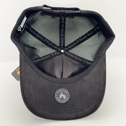 Brown Golden Rooster Mesh Cap