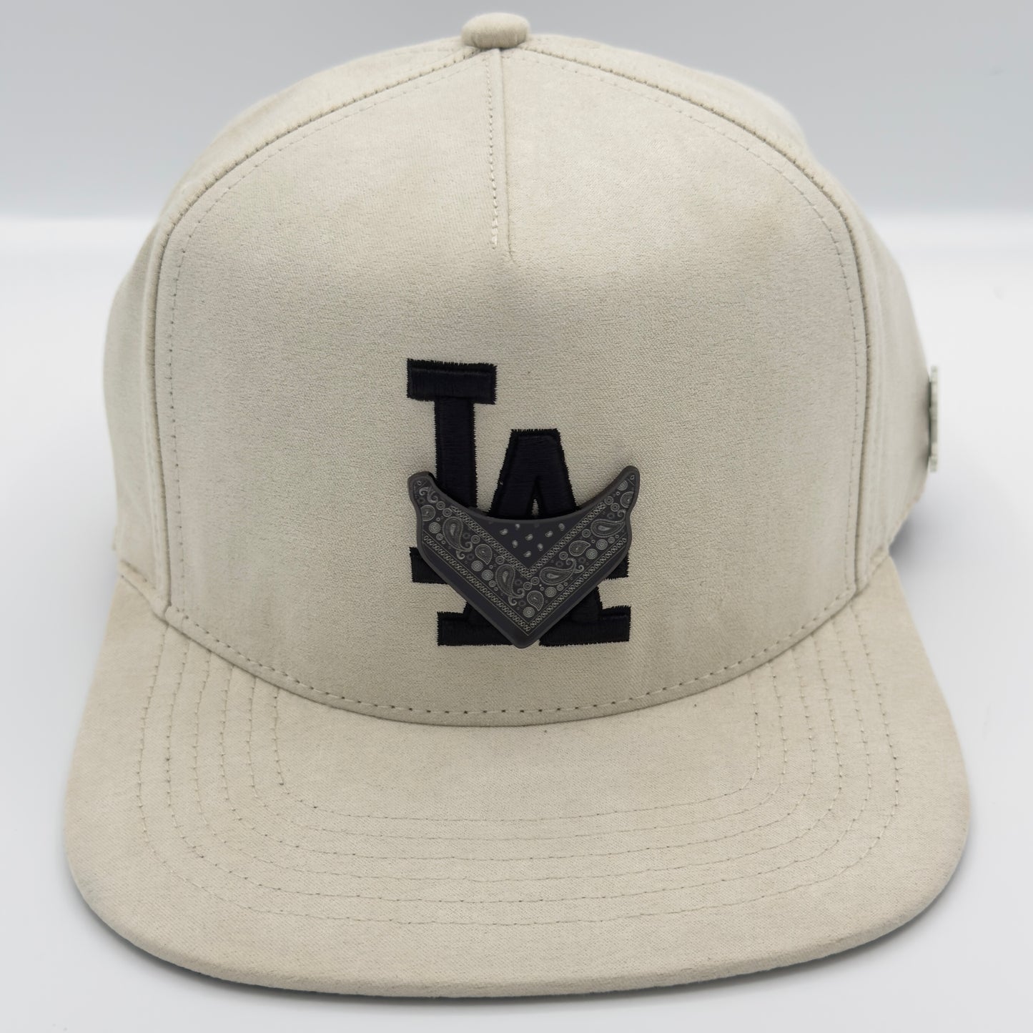 White LA Bandana Cap
