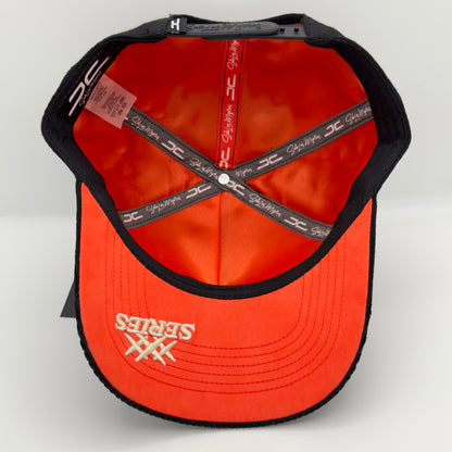 Black/Orange Rockstar Cap