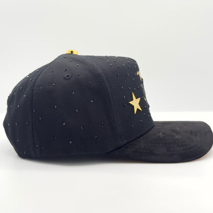 Black/Yellow B Anniversary Golden Pins Cap