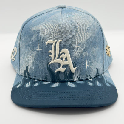 Special Edition LA Denim Flat Cap