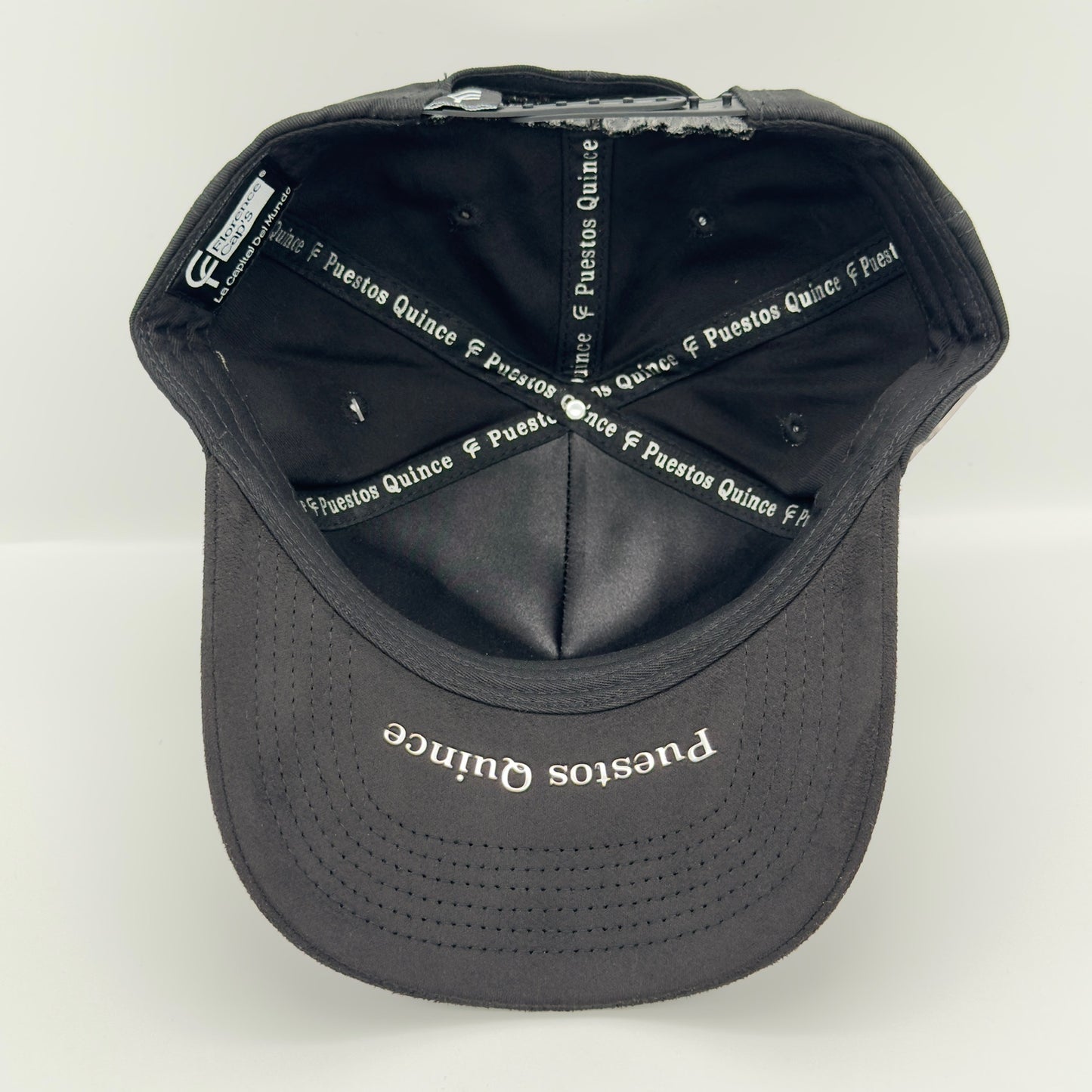 New Edition Black Silver Rooster Semi-Curved Cap