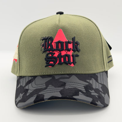 Green Rockstar Cap
