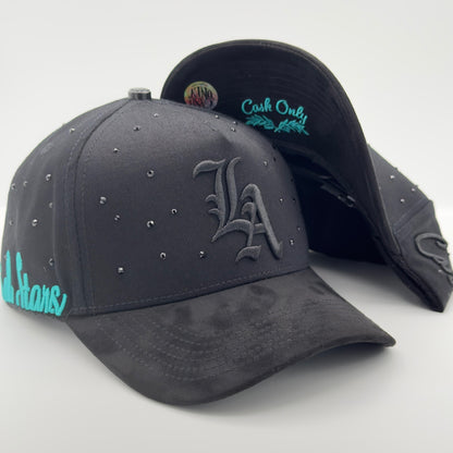 Diamonded LA “City of Stars” Semi-Curved Luxury Cap