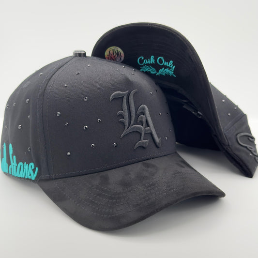 Diamonded LA “City of Stars” Semi-Curved Luxury Cap