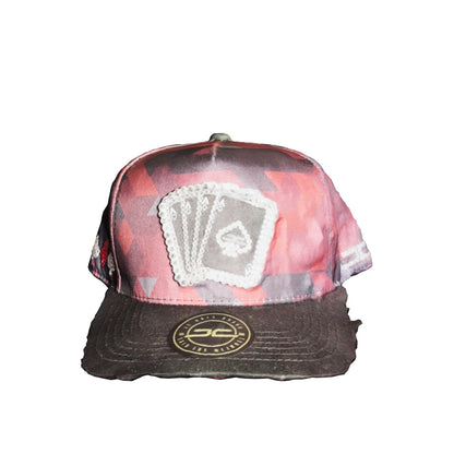 Diamond Edition Red Camo Poker Cap